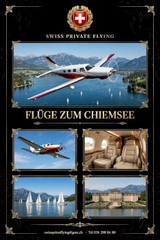 FLÜGE ZUM SCHÖNEN CHIEMSEE