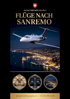 FLÜGE ÜBER OSTERN 2027 NACH SANREMO