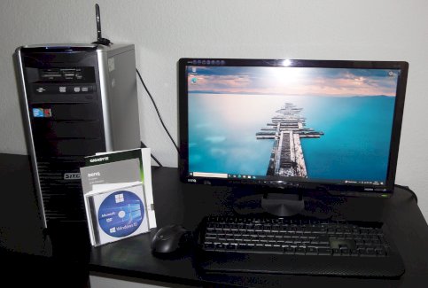 Büro PC Set mit Windows 10 - Gratis-inserat.com