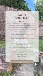 Yoga 1:1 - individuelle Begleitung