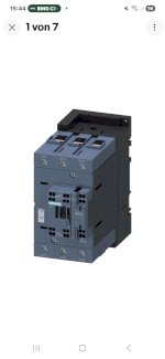 Siemens Leistungsschütz  3 schlieser 