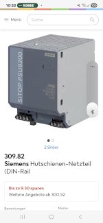 Siemens Hutschienen Netzteil 6EP1336-1LB00 