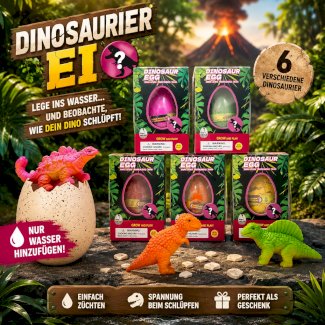 Dinosaurier Ei 🦖 Wasser Spielzeug zum Schlüpfen