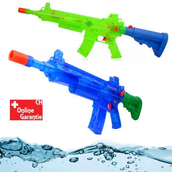 Elektrische Wasserpistole mit LED und Sound 7 m