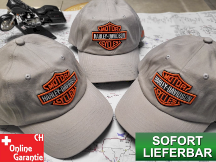 Harley-Davidson Cap grau schlicht und edel