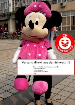 Disney Minnie Maus XXL Kuscheltier 130 cm Plüschtier Ne