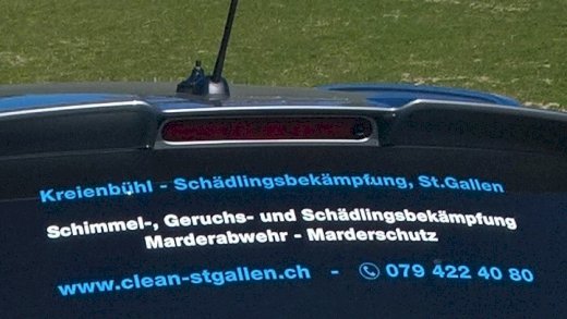 Mäusebekämpfung und Rattenbekämpfung.