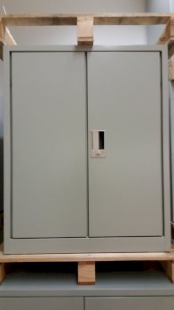 Lista Metallschrank, grau 80x50x100cm